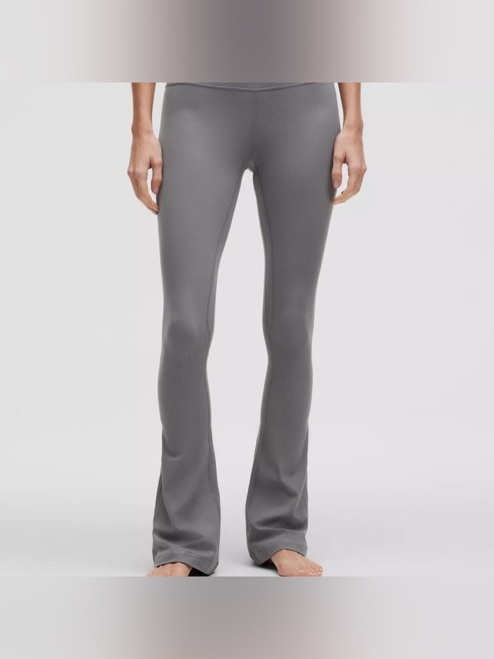 lululemon align mini flare grey leggings